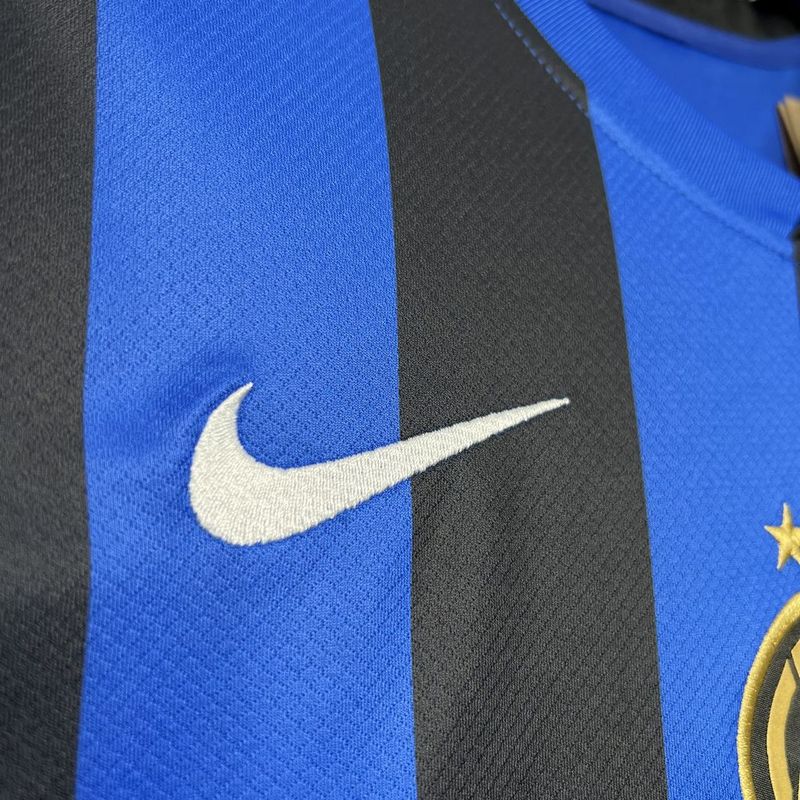 Inter Maglia Home 2024/25 Finale UCL - NO NOME NO NUMERO - S