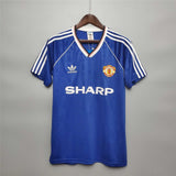 Man. United Maglia Away Blue 1988/89 - NO NOME NO NUMERO - L