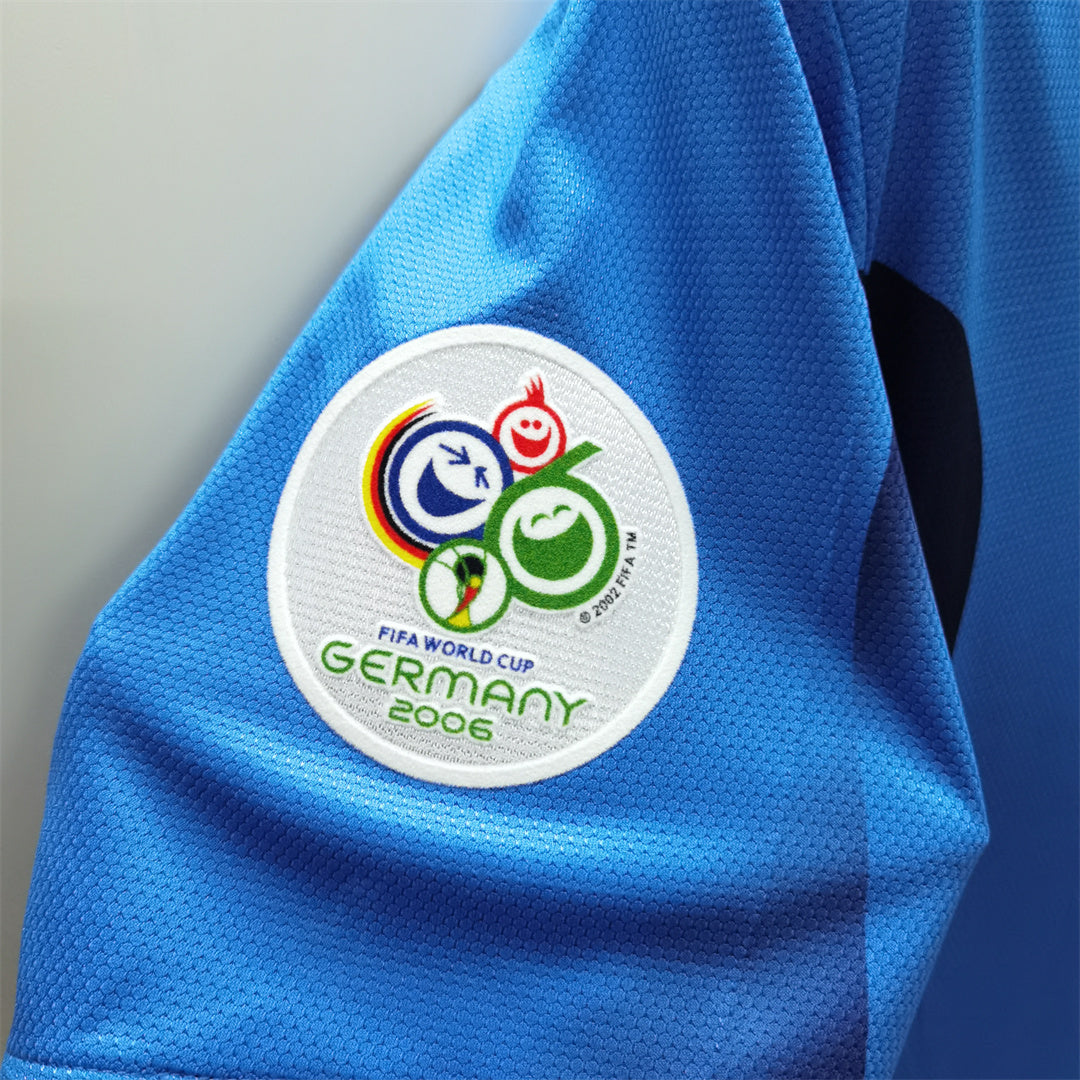 Italia Maglia Home 2006 Vittoria Mondiali