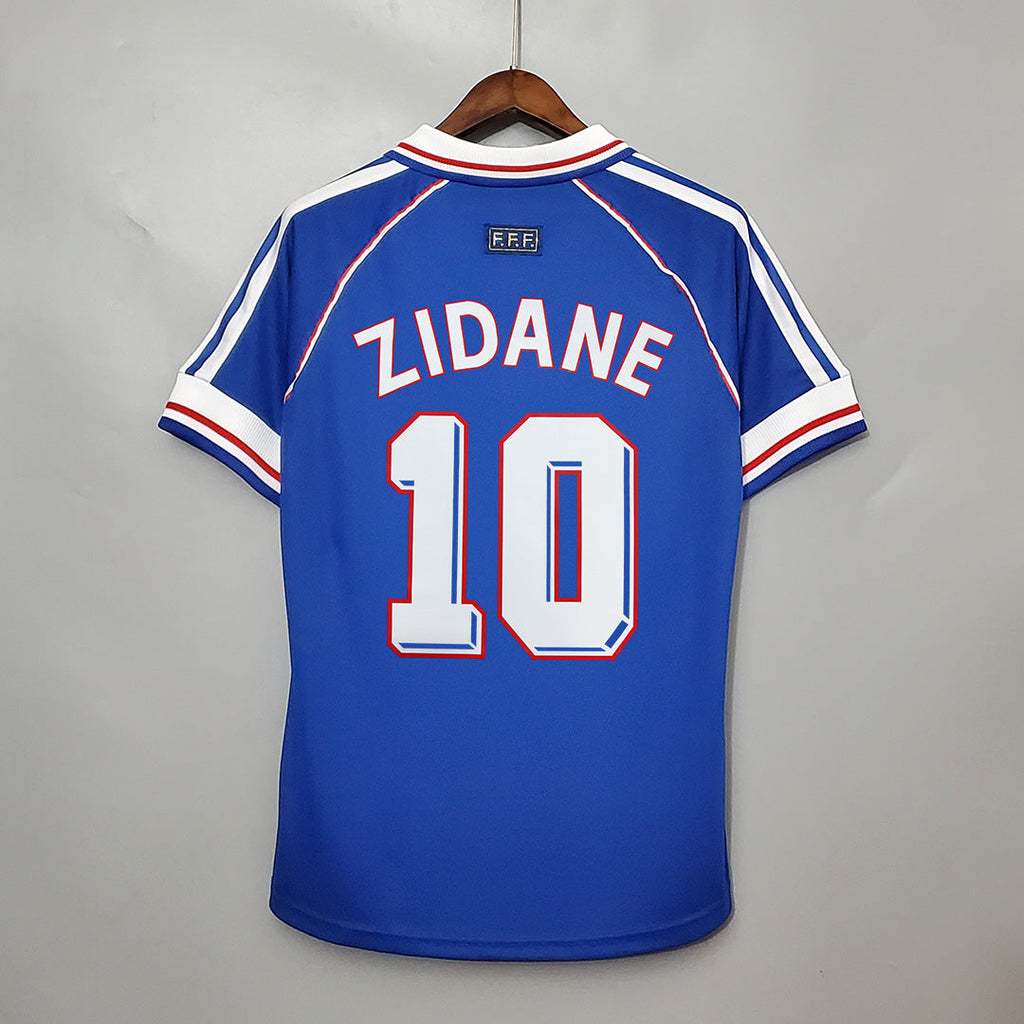 Maglia Zidane Francia Home 1998 Vittoria Mondiali