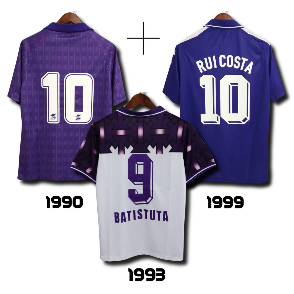 Fiorentina 1990 + Fiorentina 1993 + Fiorentina 1999