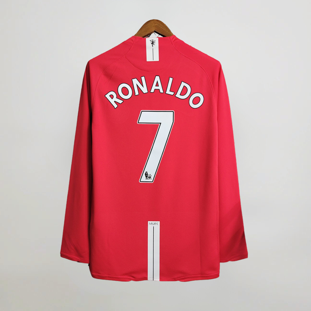 Man. United Maglia Home UCL Long 2008/09