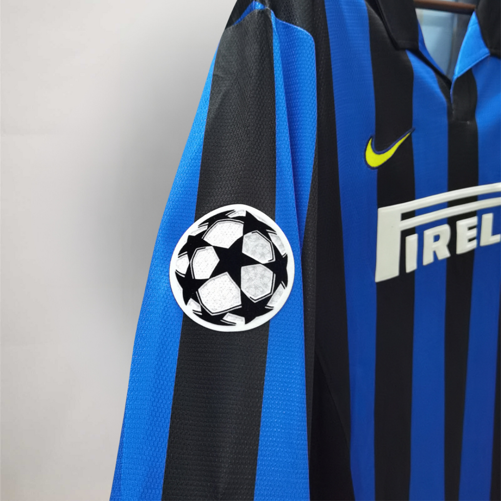 Inter Maglia Home Long 1998/99 - NO NOME NO NUMERO - L