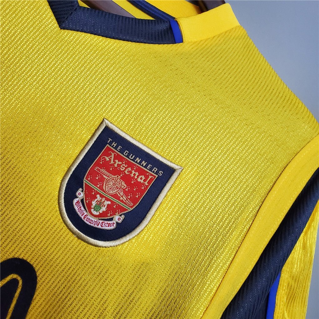Arsenal Maglia Away 1999/00 - NO NOME NO NUMERO - XL - CON DIFETTO DI CUCITURA IMPERCETTIBILE