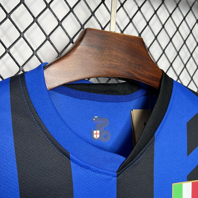 Inter Maglia Home 2024/25 Finale UCL - NO NOME NO NUMERO - S