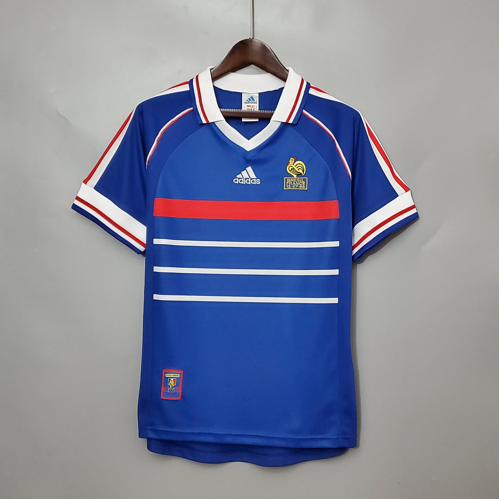 Maglia Zidane Francia Home 1998 Vittoria Mondiali