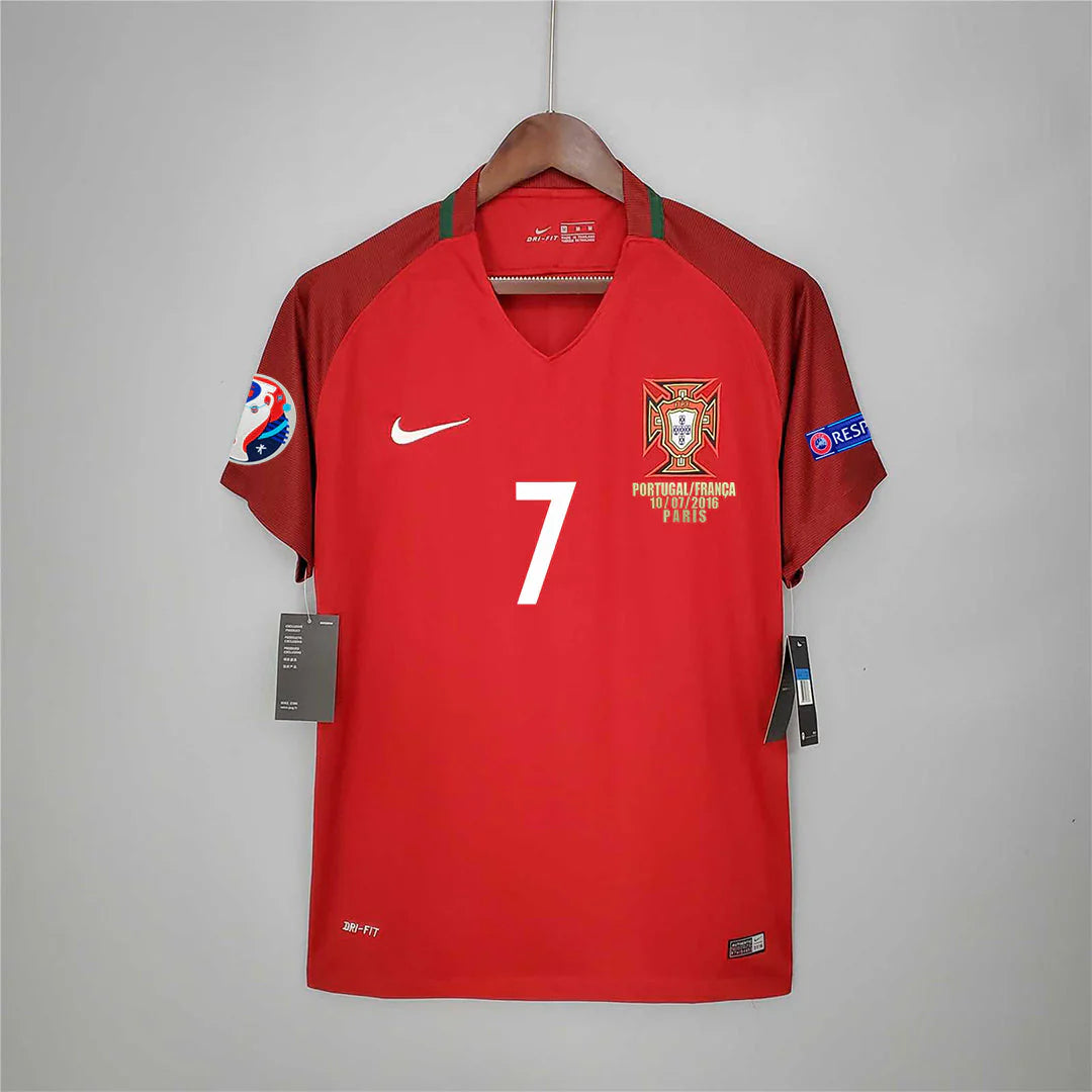 Maglia Cristiano Ronaldo CR7 Portogallo Home 2016